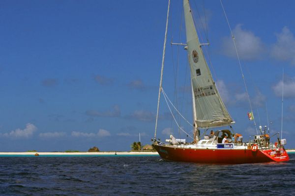 Sailing To Klein Curaçao